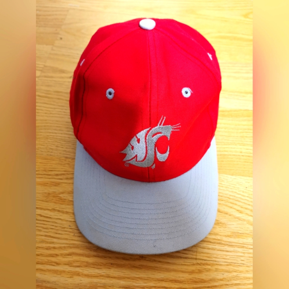 Vintage Logo 7 WSU Washington State University Snapback Hat